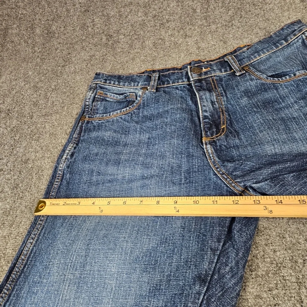 Wrangler Retro Relaxed Bootcut Jeans Mens 34x34 Blue Medium Wash 10WRT20JH